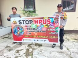 Polsek Kapuas Barat Rutin Berikan Imbauan Stop Hoax, Pornografi, Ujaran Kebencian dan Sara Kepada Warga