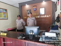 Siap Siaga Mako Polsek Kapuas Barat Antisipasi Gangguan Kamtibmas Siang Maupun Malam Hari