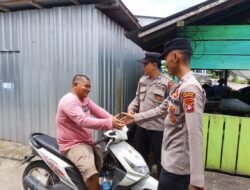 Polsek Jelai Gelar Patroli Harkamtibmas, Warga Lebih Aman