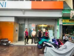 Sat Samapta Polres Sukamara Patroli Harkamtibmas di Bank BNI