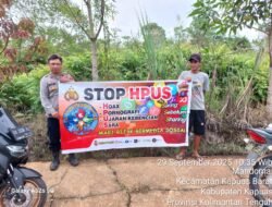 Polsek Kapuas Barat Himbau Warga Agar Jaga Kamtibmas Dan Tidak Mudah Terprovokasi Dengan Berita Hoax, Ujaran Kebencian, Pornografi dan Sara