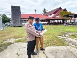 Upaya Mencegah Terjadinya Kebakaran Hutan, Polsek Kapuas Barat Lakukan Sambang Langsung Ke Masyarakat Guna Sosialisasi Karhutla