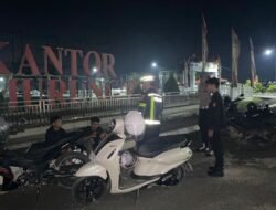 Patroli Polres Murung Raya Cegah Aksi Premanisme Di Perkantoran