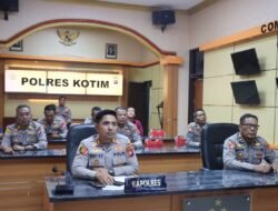 Polres Kotim Mengikuti Giat Belajar Cerdas Emosional dan Spiritual via Zoom, Tingkatkan Kemampuan dalam Menyukseskan Transformasi Polri