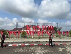 Pastikan Kamtibmas Kondusif, Satsamapta Polres Murung Raya Patroli Di Perkantoran