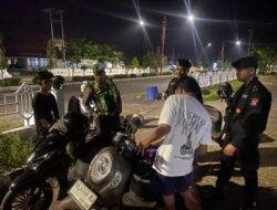 Cegah Balap Liar, Polres Murung Raya Sambangi Tongkrongan Para Pemuda