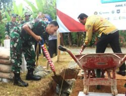 Bersama Jajaran Forkopimda Tala Dandim 1009/Tla Melaksanakan Ground Breaking Pembangunan Fisik Koperasi Merah Putih