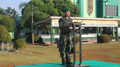 Menjadi Irup Pada Upacara 17an Dandim 1009/Tla Bacakan Amanat Panglima TNI
