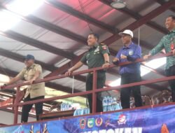 Selain Dukung Personel Pengamanan Dandim 1009/Tla Juga Aktif Menyaksikan Langsung Pelaksanaan Porprov Kalsel Ke-XII