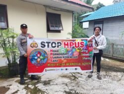 Polsek Kapuas Barat Rutin Berikan Imbauan Stop Hoax, Pornografi, Ujaran Kebencian dan Sara Kepada Warga