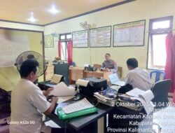 Polsek Kapuas Barat Gelar Patroli Dialogis Ajak Warga Jaga Kamtibmas