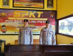 POLSEK PULAU PETAK LAKSANAKAN SIAGA MAKO PAGI