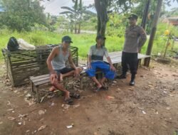 PERSONIL POLSEK PULAU PETAK LAKSANAKAN PATROLI DIALOGIS KE DESA-DESA WILAYAH KECAMATAN PULAU PETAK