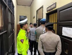 Antisipasi Hal-hal yang Tidak Diinginkan, Pengecekan Rutin Tahanan di Polres Gunung Mas