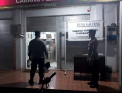 Patroli Malam Hari, Polsek Kahayan Hulu Utara Jaga Keamanan Wilayahnya