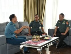 Perkuat Sistem Pertahanan, Kodaeral XII Dukung Monitoring Strategi Pertahanan oleh Dirjen Strahan Kemhan