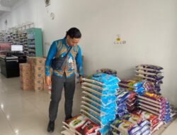 Satreskrim Polres Sukamara Lakukan Inspeksi Harga Beras di Pasaran