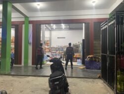 Samapta Polres Sukamara Jaga Kondusifitas di Sekitar Toko Hayati