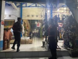 Wujudkan Rasa Aman, Polres Sukamara Gelar Patroli di Kawasan Pasar Inpres