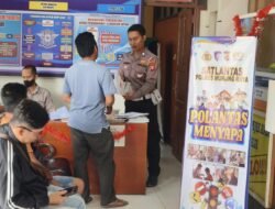 Satlantas Polres Murung Raya Terus Maksimalkan Pelayanan Humanis di Samsat Pada “Polantas Menyapa”