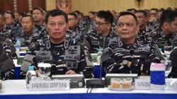 Dankodaeral XII Hadiri Apel Komandan Satuan (AKS) TNI AL Tahun 2025