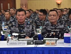 Dankodaeral XII Hadiri Apel Komandan Satuan (AKS) TNI AL Tahun 2025