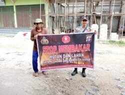 Polsek Kurun: Patroli Edukasi Larangan Karhutla Jadi Prioritas Cegah Bencana Asap