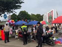 Polres Murung Raya Amankan Kegiatan Car Free Day Akhir Pekan