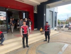 Patroli Dialogis, Samapta Polres Murung Raya Sambangi Bank Kalteng