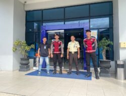 Patroli Rutin, Personel Satsamapta Polres Barsel Sambangi Obvit Bank