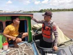 Melalui Inovasi Anjeli, Polsek Jajaran Laksanakan Patroli Dan Imbau Keselamatan Pelayaran