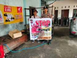 Berantas Pungli, Personel Polsek GBA Gencarkan Imbauan Dengan Warga Masyarakat