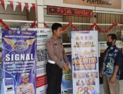 Optimalkan Pelayanan Kepada Wajib Pajak di Loket Samsat Murung Raya Pada Program Polantas Menyapa