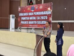 Binrohtal dan Pembubaran Panitia Natal Polres Barito Selatan Tahun 2026