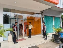 Patroli Dialogis, Samapta Polres Murung Raya Sambangi Bank BNI Puruk Cahu