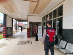 Satsamapta Polres Mura Patroli ke RSUD Puruk Cahu, Pastikan Situasi Aman dan Kondusif