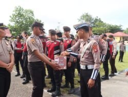 Polres Murung Raya Galang Dana Untuk Keluarga Personil yang Meninggal Dunia