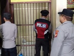 Personil Kontrol Terus Kondisi Tahanan Di Rutan Mapolres Murung Raya