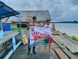 Personel Polsek Dusut Sosialisasikan Perpres Nomor 87 Tahun 2016 Dengan Masyarakat