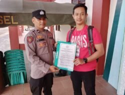 Cegah Penambangan Ilegal, Polsek Dusel Gencar Beri Imbauan Dengan Masyarakat