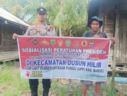 Cegah Pungli, Personel Polsek Dushil Gencar Sosialisasikan Perpres Nomor 87 Tahun 2016