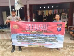 Personel Polsek GBA Gencar Sosialisasikan Larangan Penambangan Ilegal Dengan Warga