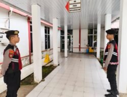 Pastikan Situasi Aman dan Kondusif Satsamapta Polres Mura Patroli Sambang RSUD Puruk Cahu