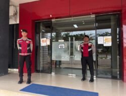Cegah Kejahatan Siang Hari, Samapta Polres Murung Raya Sambangi Perbankan