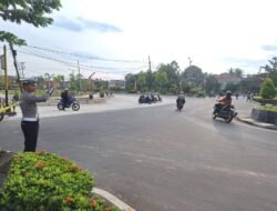 Hadir di Tengah Masyarakat, Satlantas Polres Kapuas Pengaturan Pagi