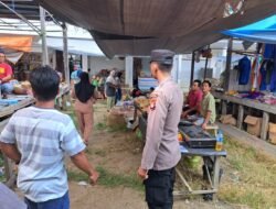 Personel Polsek Dusut Sosialisasikan Perpres Nomor 87 Tahun 2016 Dengan Masyarakat