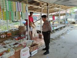 Cegah Karhutla, Personel Polsek GB Awai Gencar Sosialisasikan Terkait Larangan Karhutla Dengan Warga