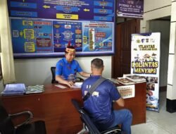 Satlantas Polres Murung Raya Berikan Pelayanan Terbaik di Samsat Pada Program “Polantas Menyapa”
