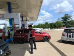 Polres Murung Raya Intensifkan Patroli Di SPBU