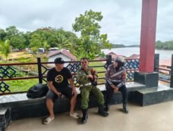 Polantas Menyapa, Satlantas Polres Murung Raya Ajak Masyarakat Tertib Berlalu Lintas Di Dermaga Putir Sikan